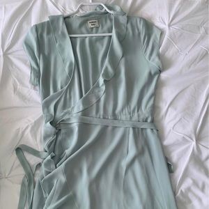 Sunday Best Ruffle Wrap Dress